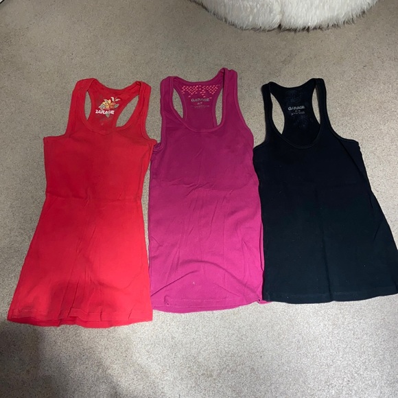 *2 for $22* bundle of 3 vintage garage camisole tank tops - Picture 1 of 4